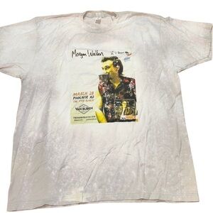 Morgan Wallen, If I Know Me Tour, White Graphic Tee | XL